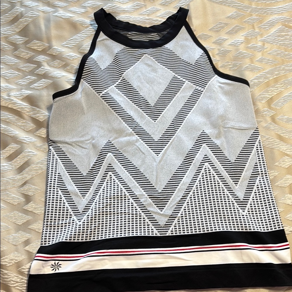 Stylish Black and White Women's Top